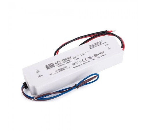 Блок живлення MEAN WELL 12В 102Вт IP67 LPV-100-12 Блок живлення MEAN WELL 12В 102Вт IP67 LPV-100-12