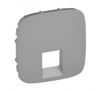 Legrand Valena ALLURE накладка розетки RG11/45 Алюміній 755417