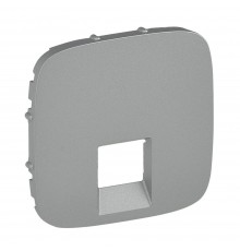Legrand Valena ALLURE накладка розетки RG11/45 Алюміній 755417