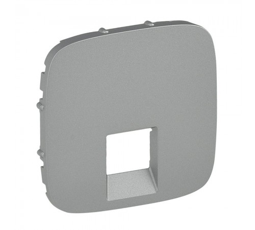 Legrand Valena ALLURE накладка розетки RG11/45 Алюміній 755417