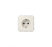 JUNG CD Розетка SCHUKO слонова кістка CD1520