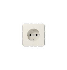 JUNG CD Розетка SCHUKO слонова кістка CD1520