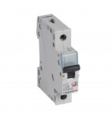 LEGRAND Автоматичний вимикач, 6kA, C 6А 1П 404025