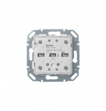 BERKER S.1/B.x механізм Вимикач модульний 1-клавішний KNX-TP+EASY з шинним зєднувачем зєднувачем 80141180