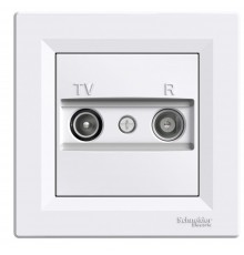 Schneider ASFORA TV/R РОЗЕТКА КІН білий EPH3300121