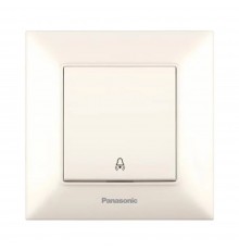 Кнопка дзівнка Panasonic Arkedia Slim крем WNTC00192BG-UA