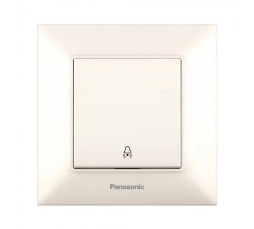 Кнопка дзівнка Panasonic Arkedia Slim крем WNTC00192BG-UA