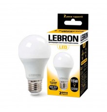 Лампа LED L-A65-S.15W E27 4100K 1350Lm 11-11-64 Lebron