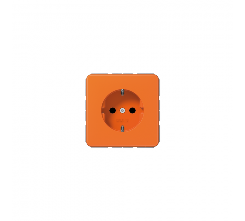 JUNG CD Розетка SCHUKO оранжевий CD1520BFO