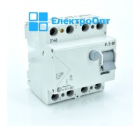 ПЗВ - Пристрій Захисного Відключення EATON AC 30mA тип AC HNC-63/4/003