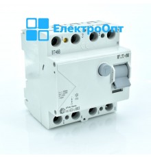 ПЗВ - Пристрій Захисного Відключення EATON AC 30mA тип AC HNC-63/4/003