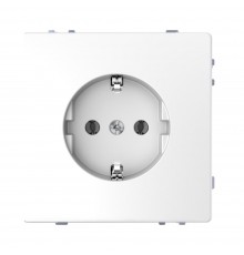 Schneider Merten D-Life РОЗЕТКА з/к без шт БІЛ. ЛОТОС MTN2301-6035