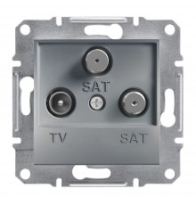 Schneider ASFORA РОЗЕТКА TV-SAT-SAT КІНЦЕВА сталь EPH3600162