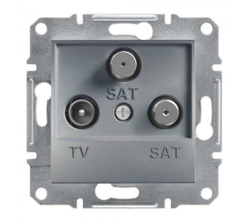 Schneider ASFORA РОЗЕТКА TV-SAT-SAT КІНЦЕВА сталь EPH3600162