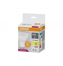 Лампа LED 8W 3000K 800lm GU10 PAR16 75 830 230V w.o. CE (2 роки) 4058075689909 OSRAM