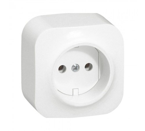 Legrand Forix Розетка 2К без шторок, Білий 782410