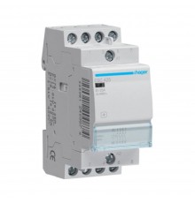 Контактор Hager 25A 4НВ 230В ESC425