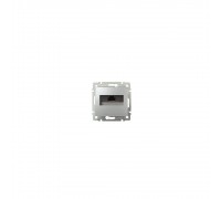 Розетка інформаційна Legrand Valena Classic 1ХRJ45 кат.5е UTP із захватами алюміній 770230