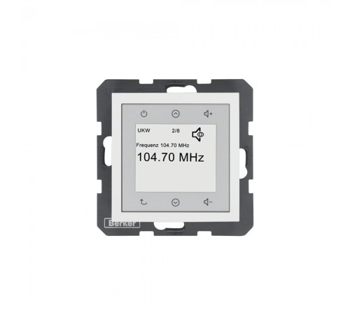 BERKER S.x/B.x механізм Radio Touch без спікера пол.білий 28848989