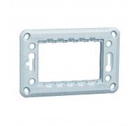 Супорт пластиковий Schneider Electric Unica New Zamak 3 модуля NU7103