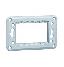 Супорт пластиковий Schneider Electric Unica New Zamak 3 модуля NU7103