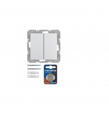 BERKER S.x/B.x механізм Передавач 2-канальний KNX-quicklink пол.білий 85656289