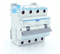 Hager Диференційний автомат Тип A 4P 6kA C-32A 30mA ADM482C
