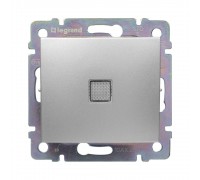 Перемикач Legrand Valena Classic алюміній з підсвіткою 770126