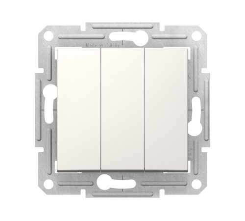 Вимикач Schneider Electric Sedna кремовий 3-клавішний внутрішній SDN0300623