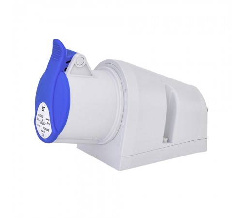 Настінна розетка ETI EZ-3232 IP44 32A 230V 2P+PE 4482037 Настінна розетка ETI EZ-3232 IP44 32A 230V 2P+PE 4482037