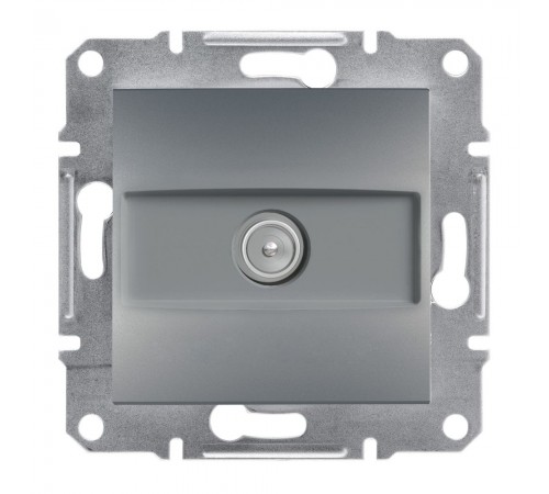 Schneider ASFORA РОЗЕТКА TV ПРОХ 4дБ сталь EPH3200262