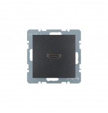 BERKER S.x/B.x механізм HDMI-розетка антрацит 3315421606