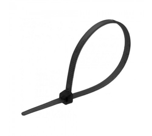 Кабельна стяжка Profgroup чорна 300x4 black Кабельна стяжка Profgroup чорна 300x4 black
