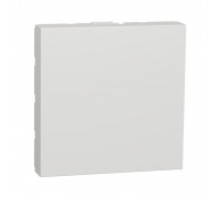 Заглушка Schneider Electric Unica New біла 2-модульна NU986618