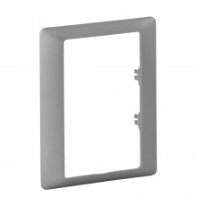 Legrand Valena LIFE Рамка розетки 2х2К+З Алюміній 754241