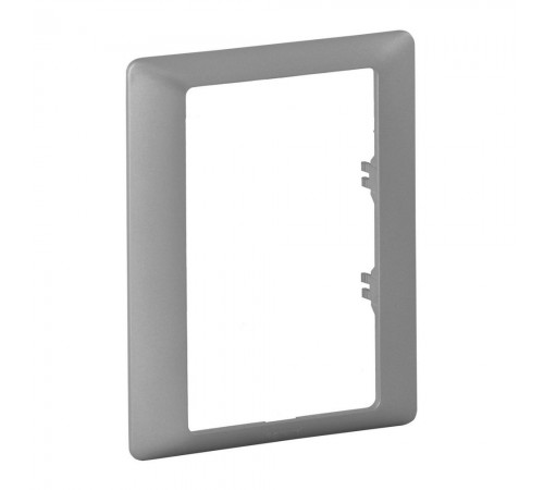 Legrand Valena LIFE Рамка розетки 2х2К+З Алюміній 754241
