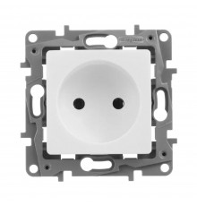 Розетка Legrand ETIKA 2К білий 672220