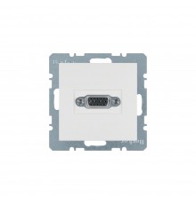 BERKER S.x/B.x механізм VGA-розетка пол.білий 3315408989
