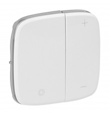 Legrand Valena ALLURE Накладка світлорегулятора нажимного Білий 752085