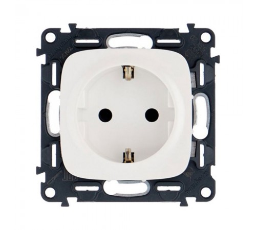 Розетка Legrand Valena Allure біла 2К + З 16А 250В 753721 Розетка Legrand Valena Allure біла 2К + З 16А 250В 753721