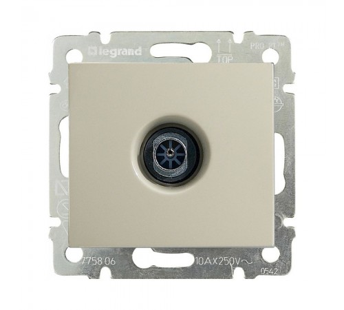 Legrand Valena Classic Розетка TV кінцева Слонова кістка 774330