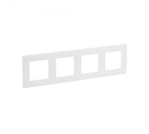 Рамка Legrand Niloe Step біла 4-кратна 863194 Рамка Legrand Niloe Step біла 4-кратна 863194