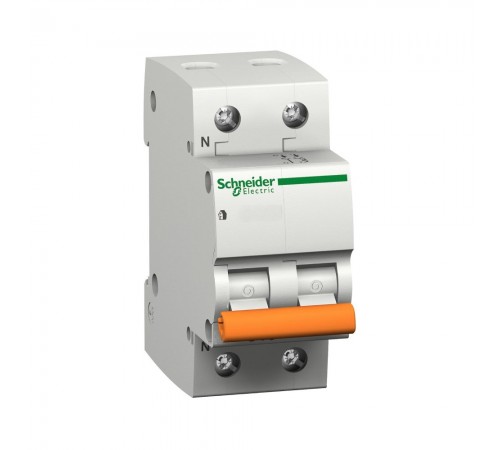 Автоматичний вимикач Schneider Electric 2p ВА63 40А С 4,5кА C1 11217