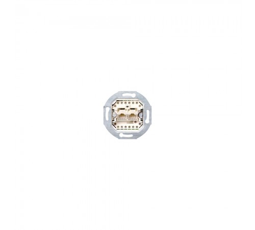 GIRA Розетка UAE TAE 8 8 двойн Вставка 019000 GIRA