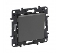 Заглушка Legrand Niloe Step сталь 863400