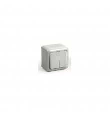 Legrand Quteo-IP20 Перемикач 2-клавішний IP44 10A 782331