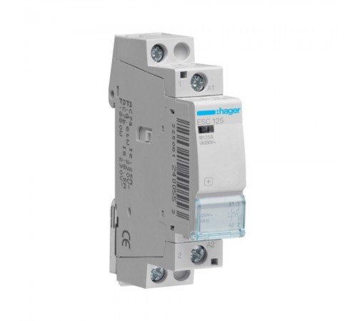 Контактор Hager 25A 1НВ 230В ESC125 Контактор Hager 25A 1НВ 230В ESC125