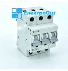Автоматичний вимикач EATON 3р, 4,5 кА HL-C40/3