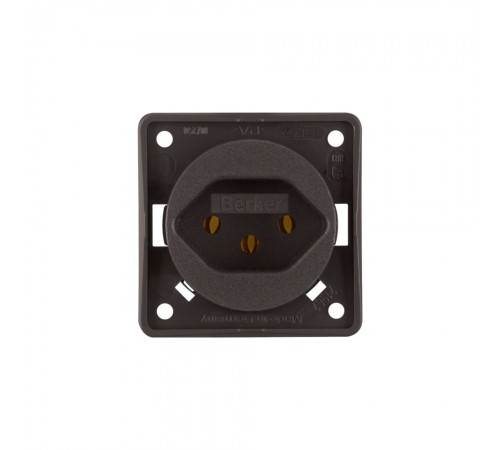 BERKER Integro механізм Розетка SWITZ type-13 10А/250В коричневий 962492501