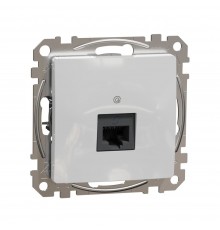 Schneider Sedna Design Розетка 1-а комп. внутр. RJ45 кат. 5е UTP "Sedna Design" Алюміній SDD113451